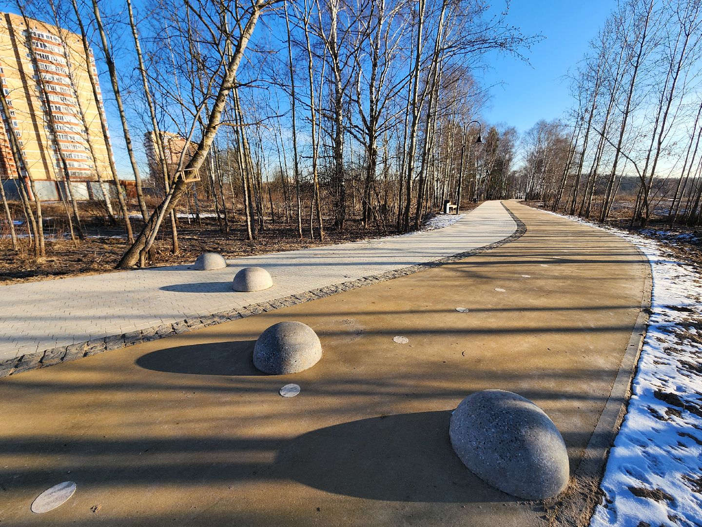 фрязино, благоустройство, пешеходная дорожка, велодорожка, гребнево,