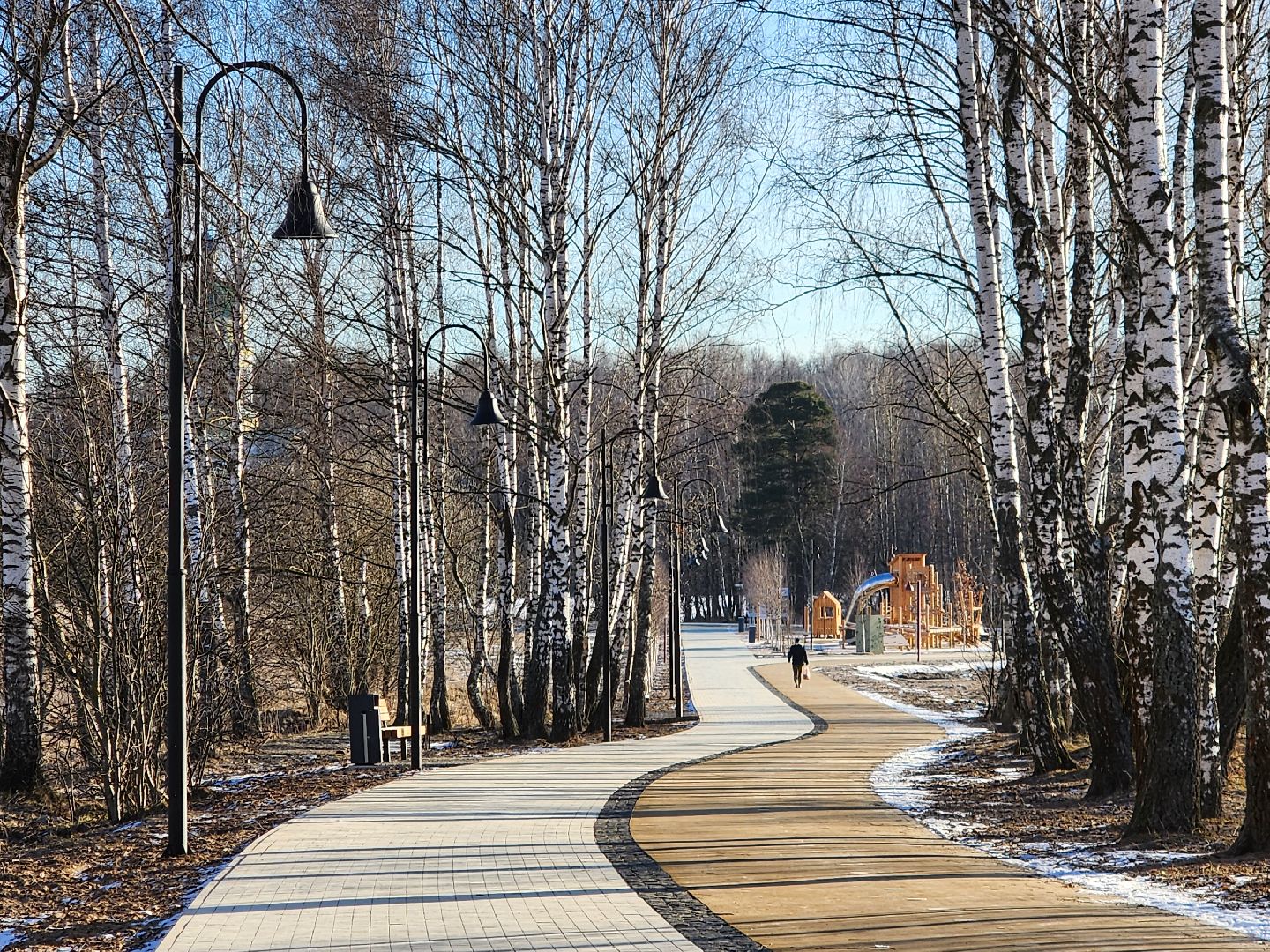 фрязино, благоустройство, пешеходная дорожка, велодорожка, гребнево,