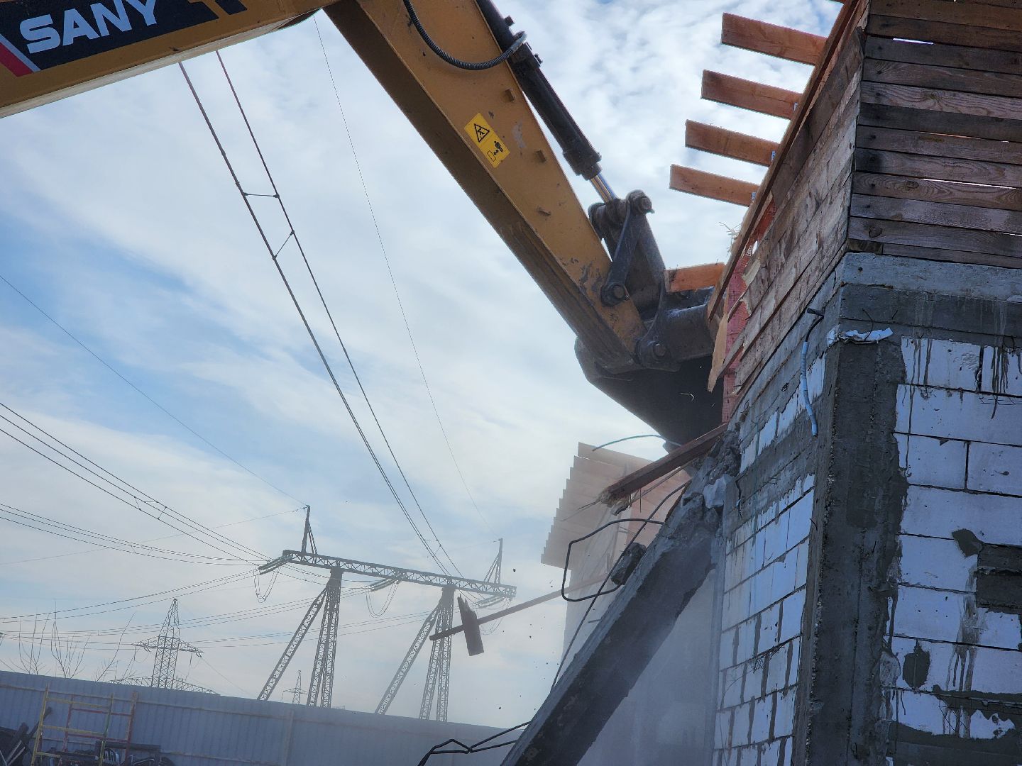 снос незаконных строений, мытищи,