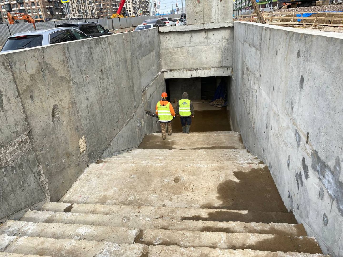 тоннель в Путилково, Строительство тоннеля, Строительство в Путилково,