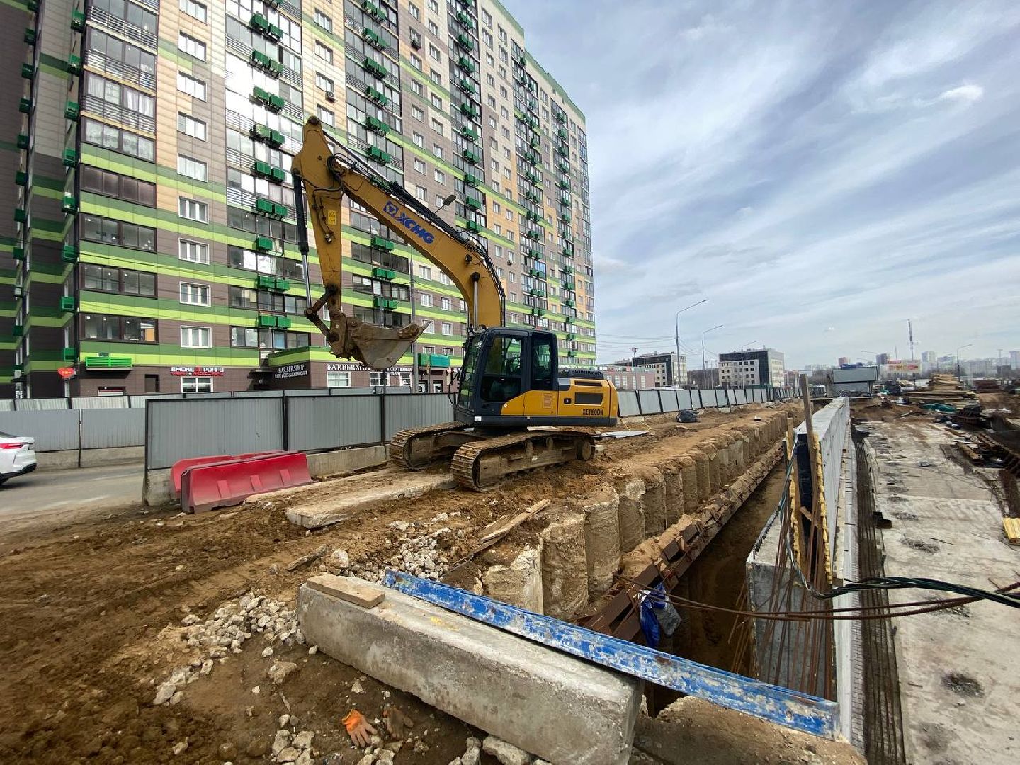 тоннель в Путилково, Строительство тоннеля, Строительство в Путилково,