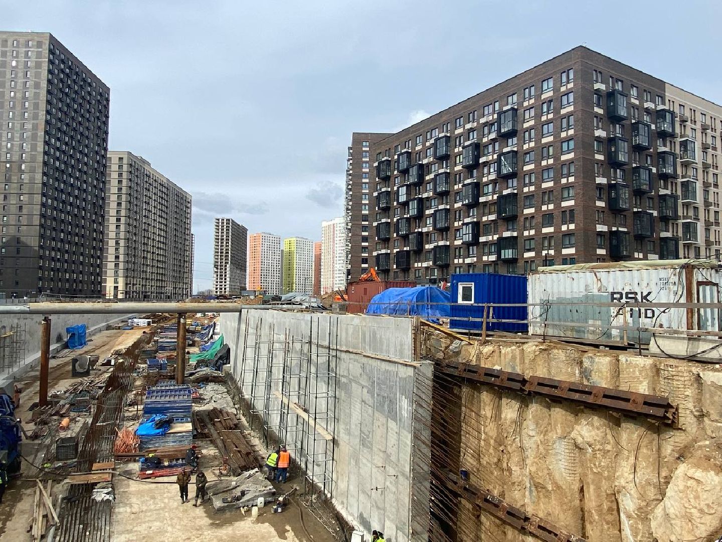 тоннель в Путилково, Строительство тоннеля, Строительство в Путилково,