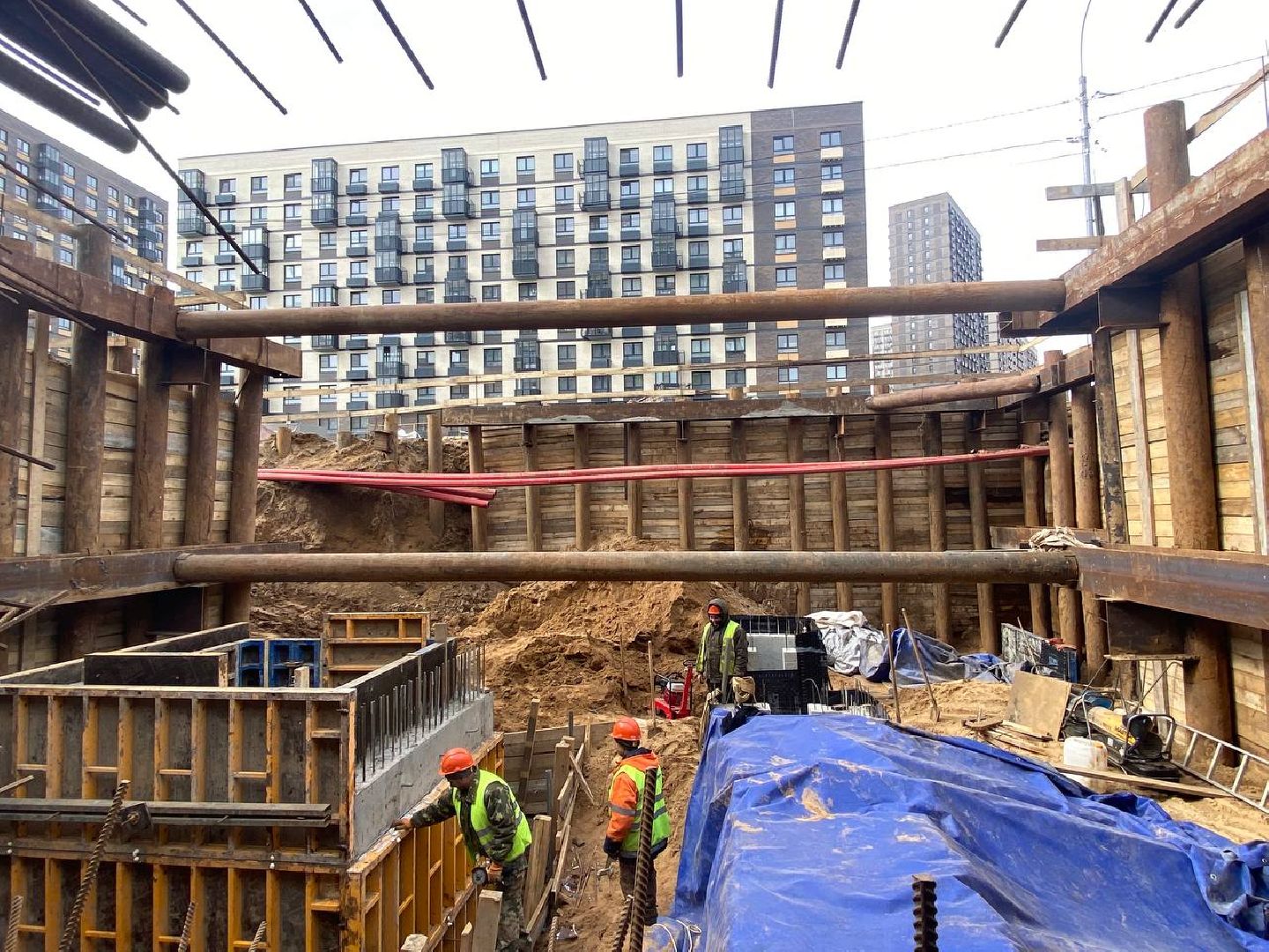 тоннель в Путилково, Строительство тоннеля, Строительство в Путилково,