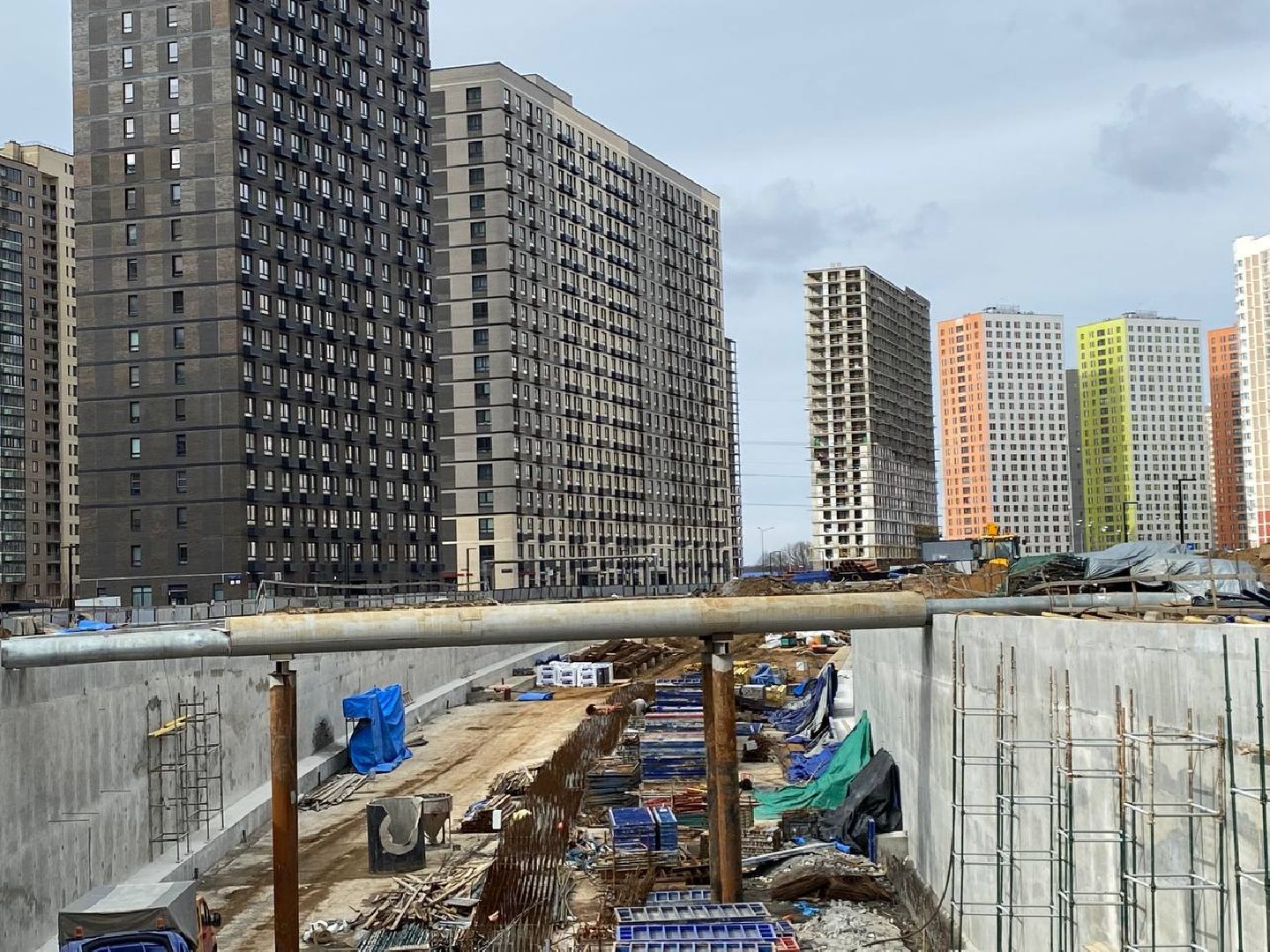 тоннель в Путилково, Строительство тоннеля, Строительство в Путилково,