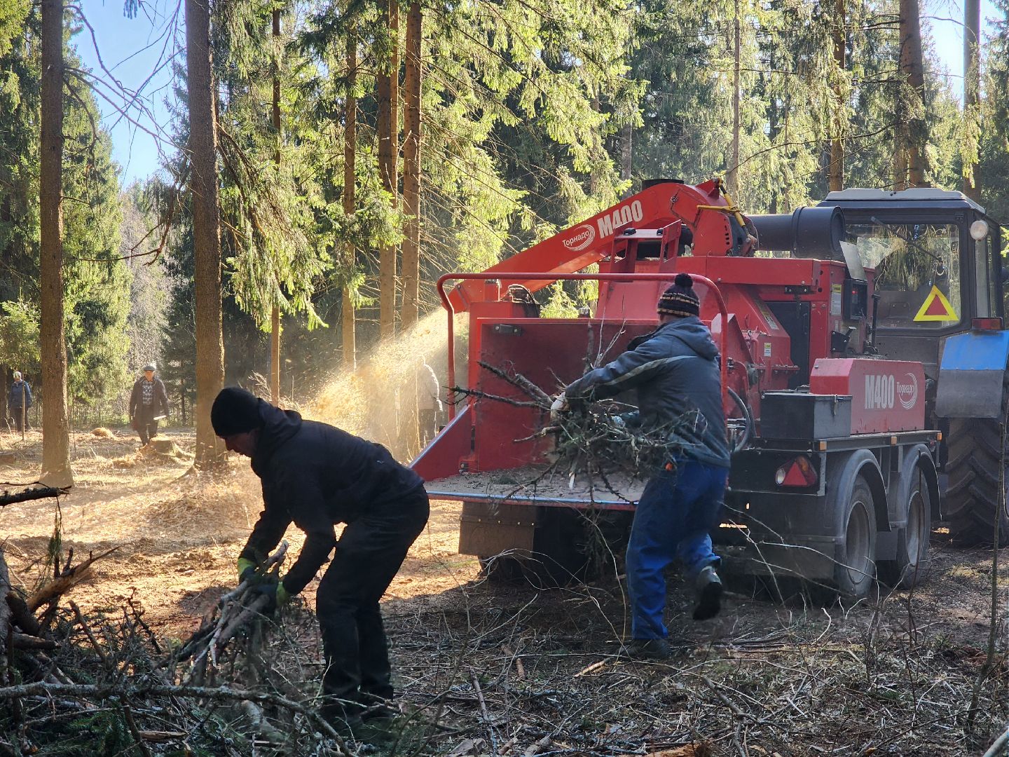 дубна, мемориальный комплекс, братская могила, субботник, глава городского округа, благоуйстройство, уборка леса,