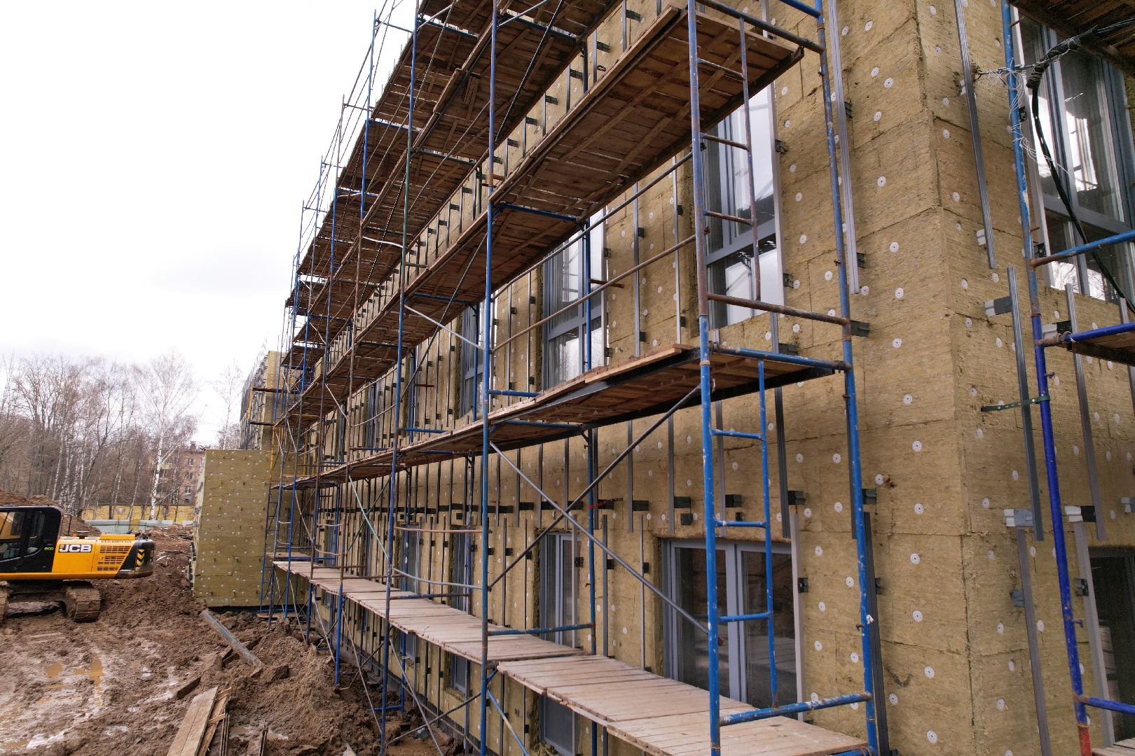 видео с коптера, детский сад 9 в химках, реконструкция детского сада,