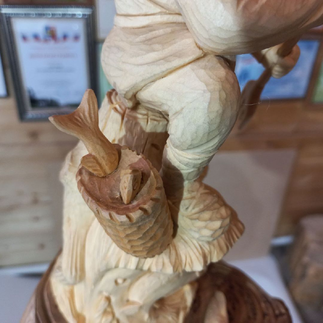 сергиев посад, богородская резьба, владимир алманов, резьба по дереву, резьба по льду,