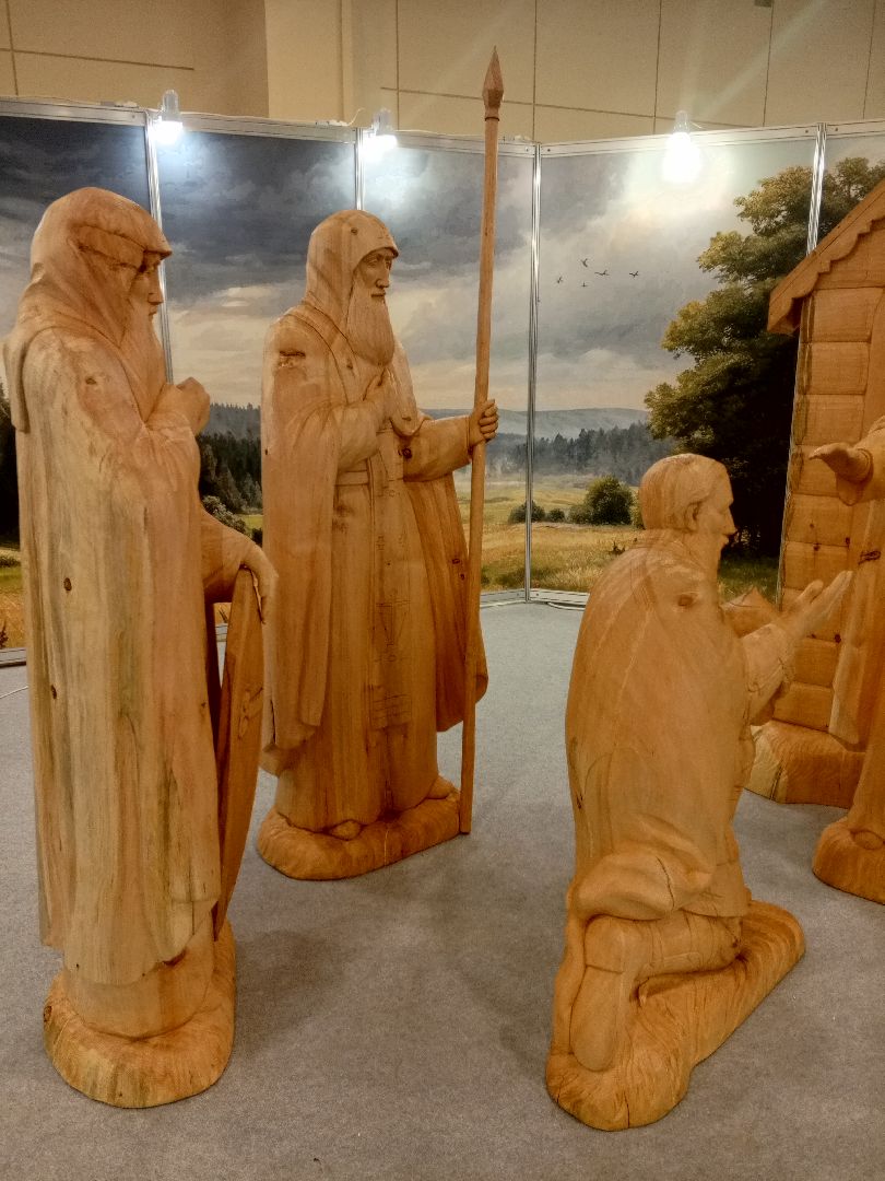 сергиев посад, богородская резьба, владимир алманов, резьба по дереву, резьба по льду,