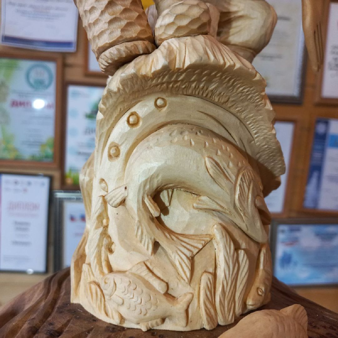 сергиев посад, богородская резьба, владимир алманов, резьба по дереву, резьба по льду,