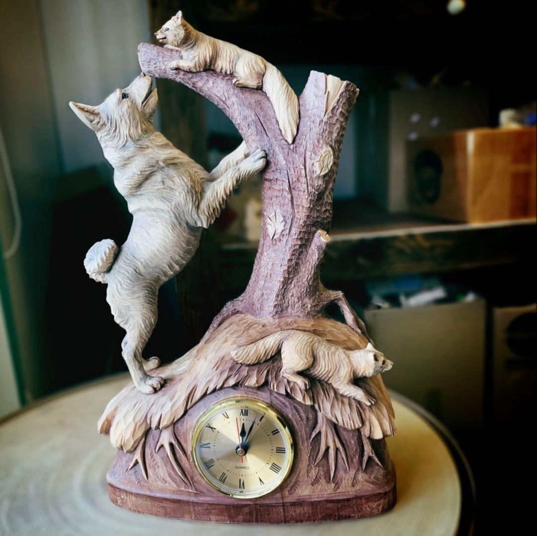 сергиев посад, богородская резьба, владимир алманов, резьба по дереву, резьба по льду,