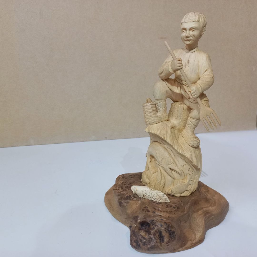 сергиев посад, богородская резьба, владимир алманов, резьба по дереву, резьба по льду,