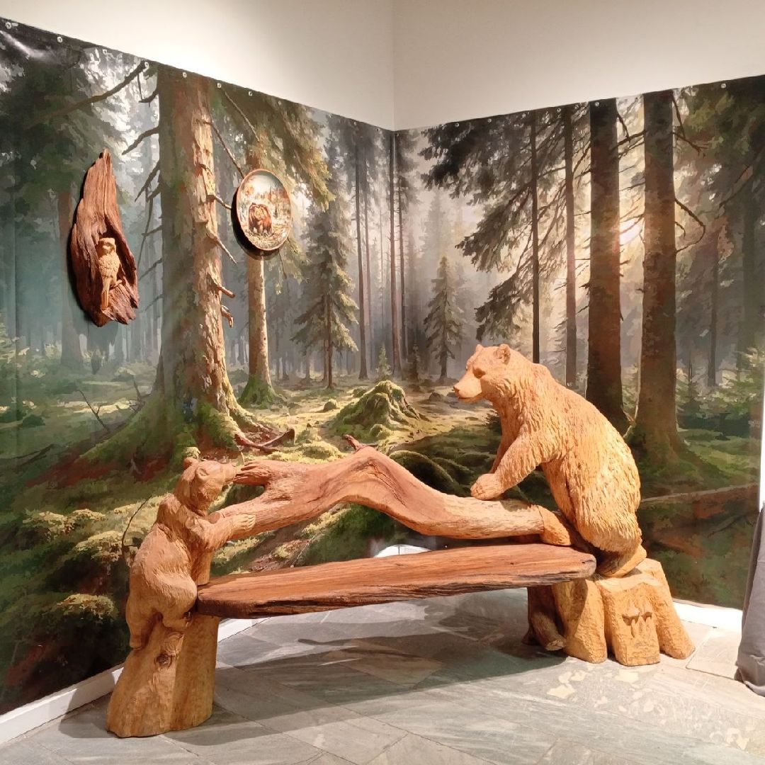 сергиев посад, богородская резьба, владимир алманов, резьба по дереву, резьба по льду,