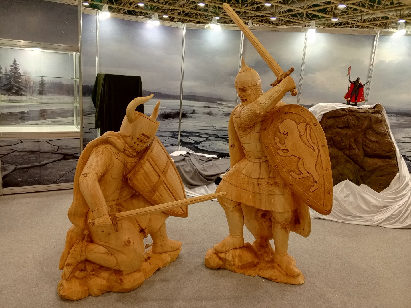 сергиев посад, богородская резьба, владимир алманов, резьба по дереву, резьба по льду,