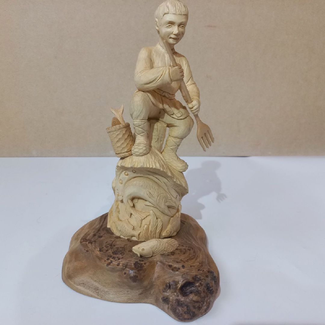 сергиев посад, богородская резьба, владимир алманов, резьба по дереву, резьба по льду,