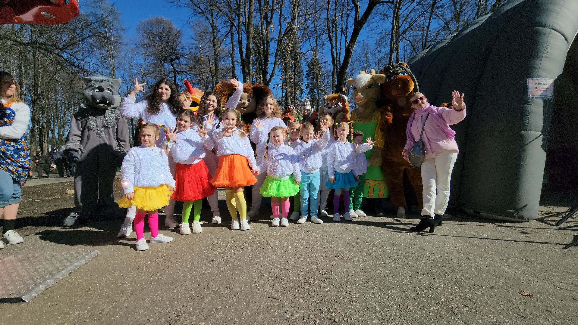 Руза, парк городок, Там на неведомых дорожках, Фестиваль сказок, парки подмосковья,