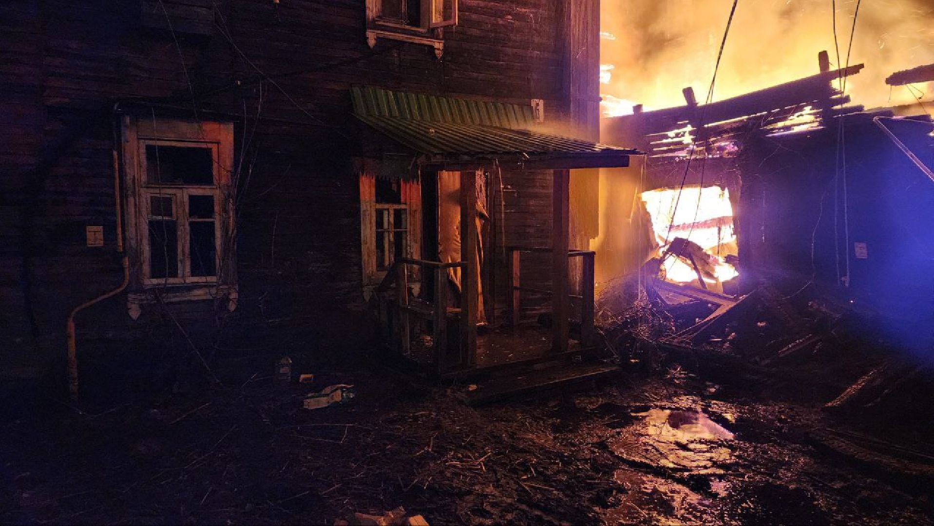 Дмитров, Яхрома, ЧП, Пожар,