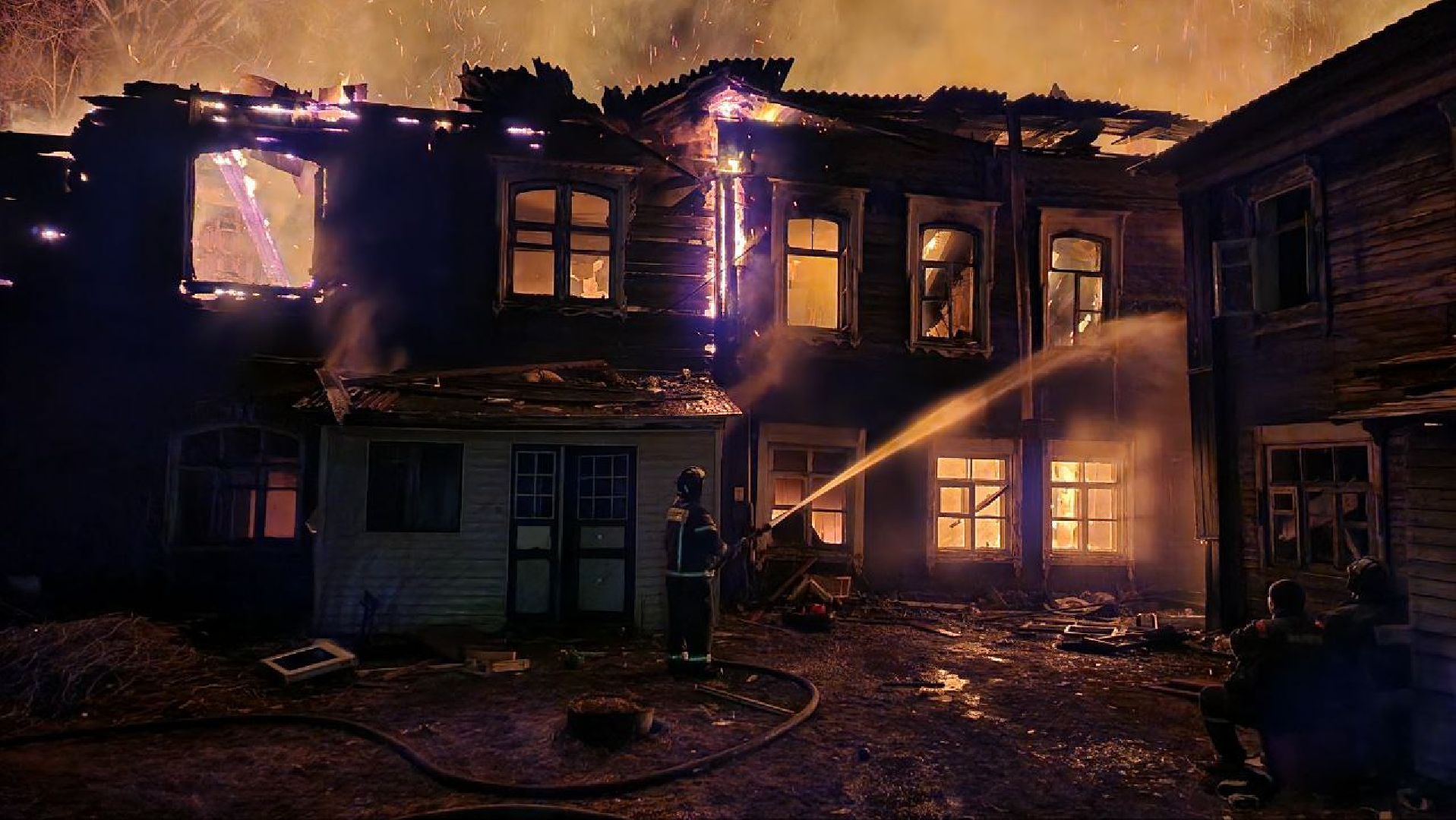 Дмитров, Яхрома, ЧП, Пожар,