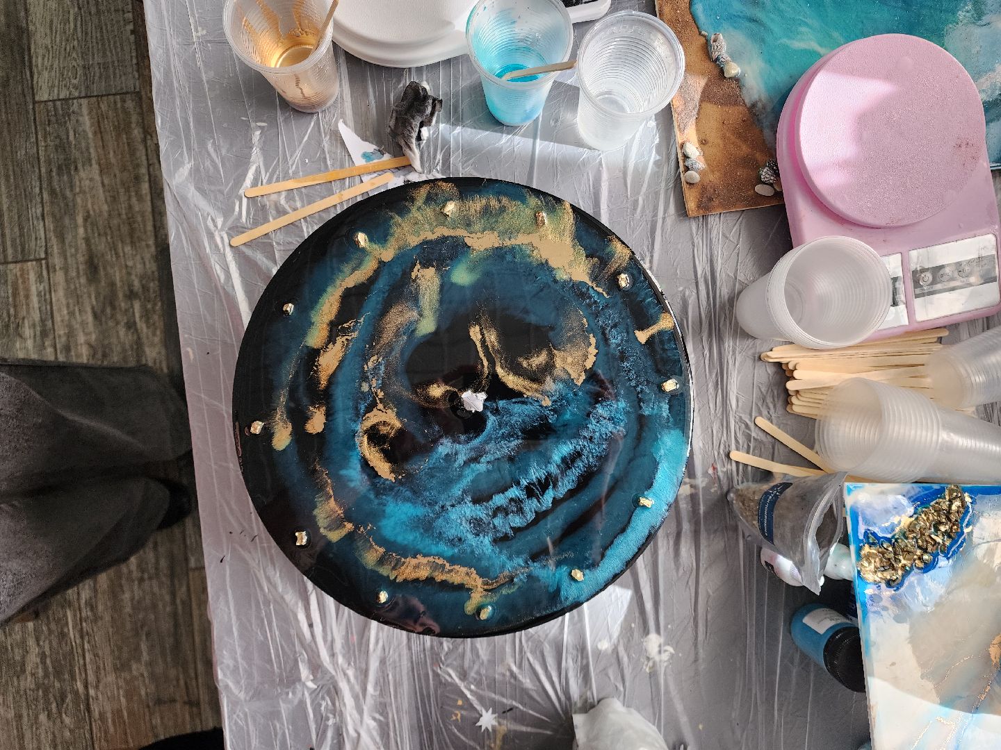 Черноголовка, Эпоксидная смола, Мастер-класс,