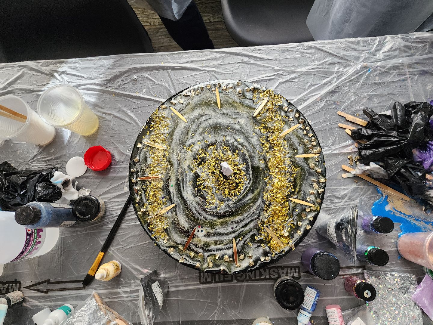 Черноголовка, Эпоксидная смола, Мастер-класс,