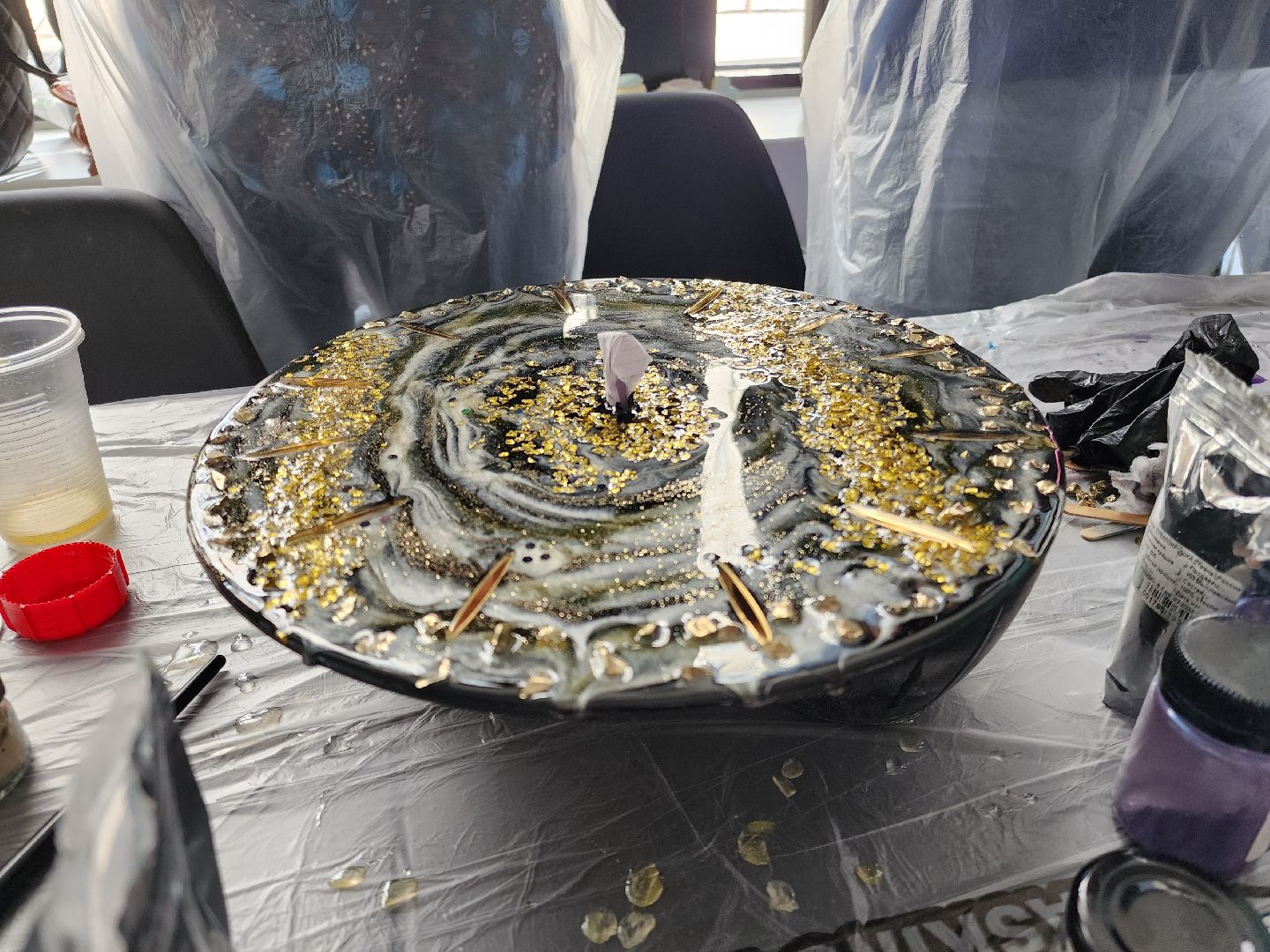 Черноголовка, Эпоксидная смола, Мастер-класс,