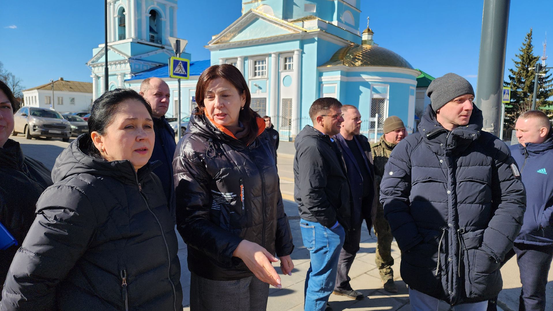 кашира, парад, день победы, 9 мая, 80 - летие победы, праздничное шествие,