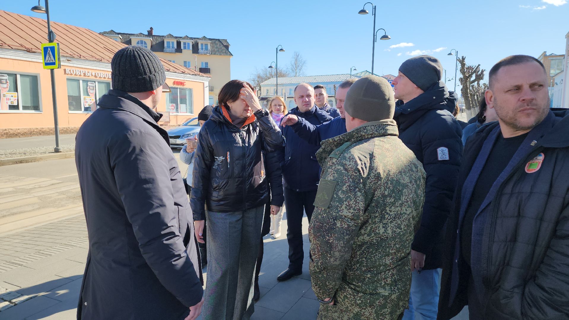 кашира, парад, день победы, 9 мая, 80 - летие победы, праздничное шествие,