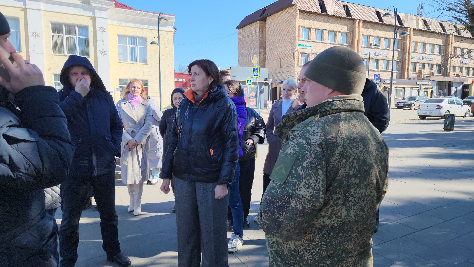 кашира, парад, день победы, 9 мая, 80 - летие победы, праздничное шествие,
