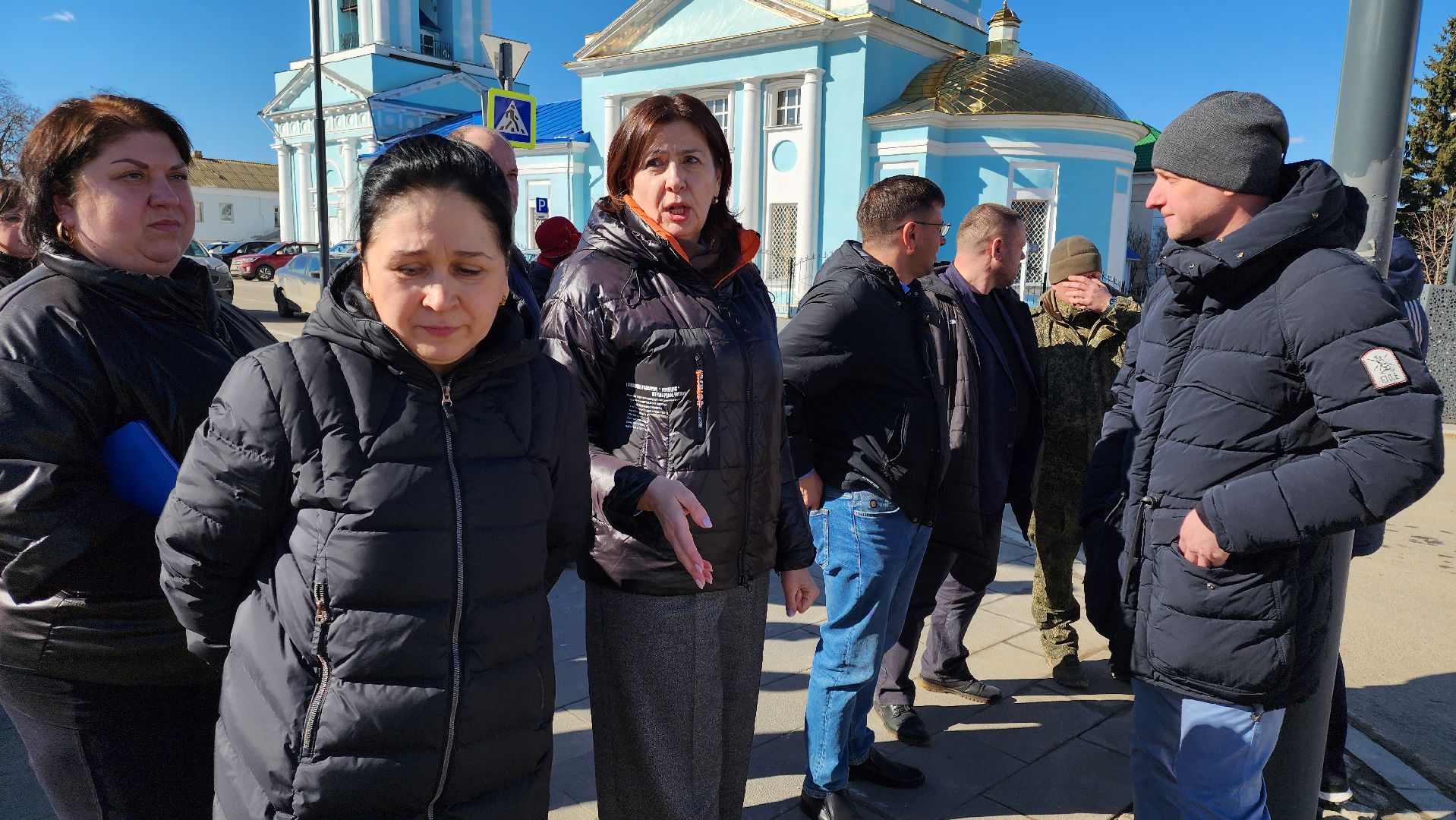 кашира, парад, день победы, 9 мая, 80 - летие победы, праздничное шествие,