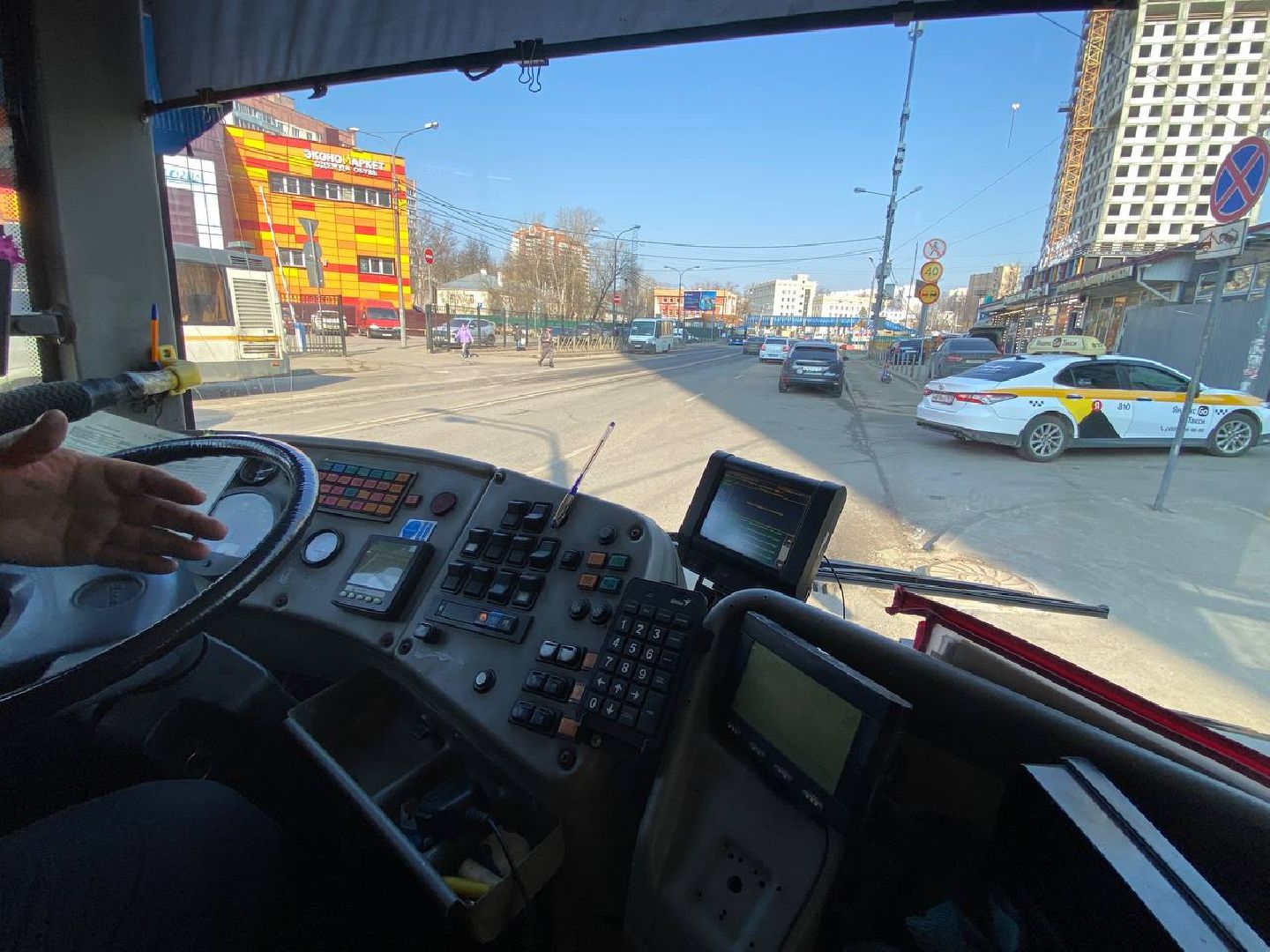 маршрут 827, проверка маршрута 827, автобус 827, маршрут в Красногорске, МЦД Павшино - МЦД Нахабино,