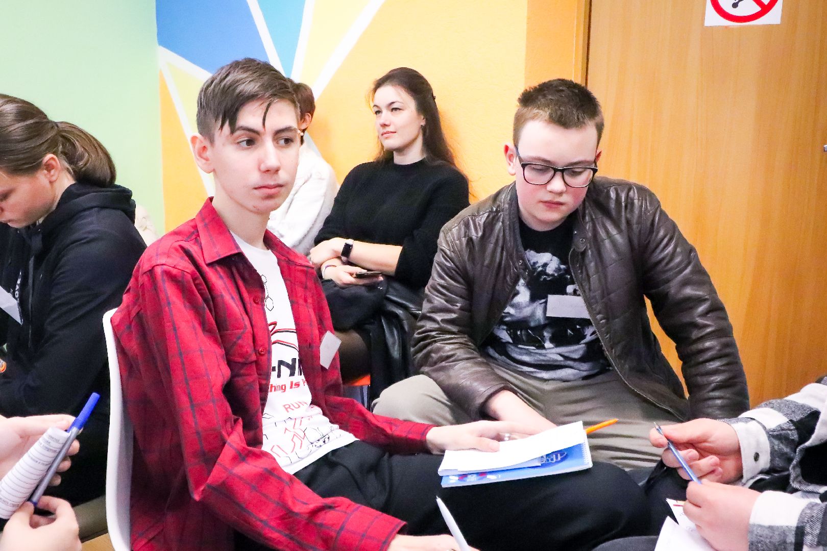 Клин, общество, образование, ярмарка вузов, студенты, школьники,