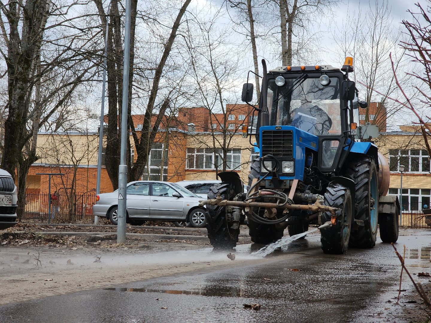 Черноголовка, Уборка листвы, Жкх,