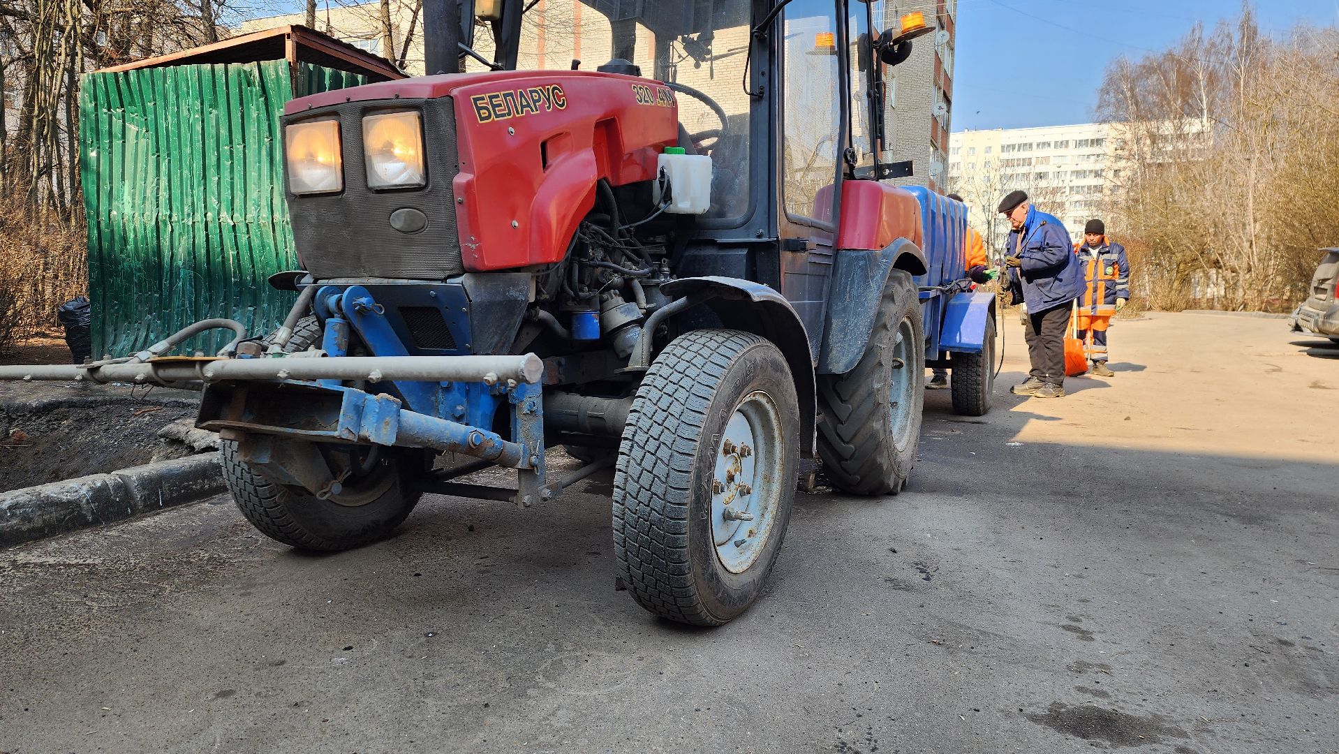 истра, благоустройство, контейнерная площадка,