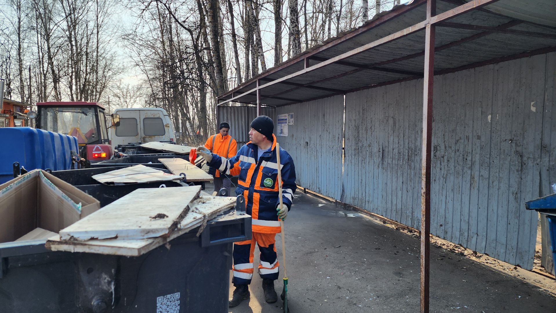 истра, благоустройство, контейнерная площадка,