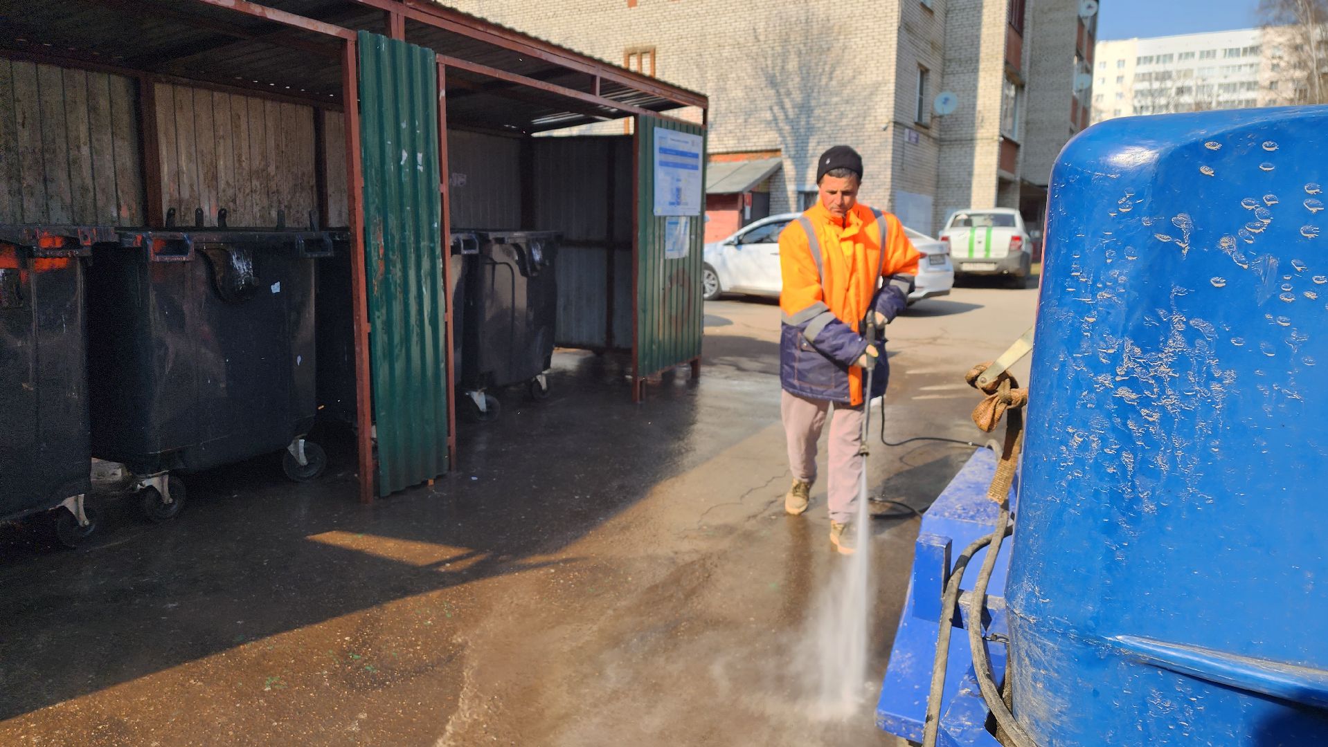 истра, благоустройство, контейнерная площадка,