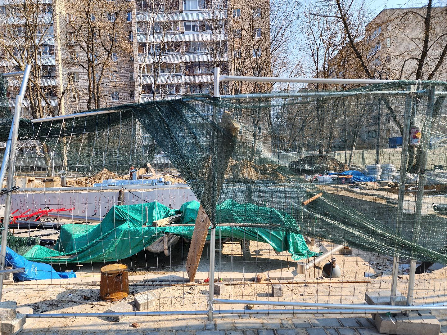 дубна, сквер журавлева, фонтан, благоуйстройство, дубна орбита,