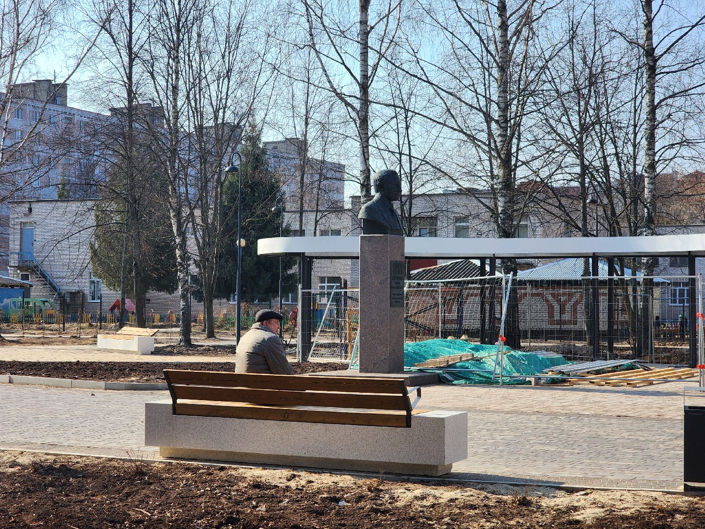 дубна, сквер журавлева, фонтан, благоуйстройство, дубна орбита,