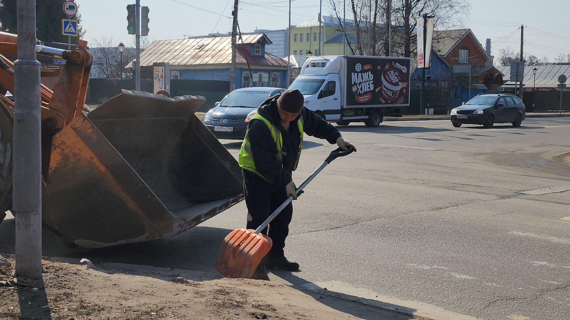 месячник благоустройства, уборка улиц, коммунальные службы, Старая Купавна, Богородский городской округ,