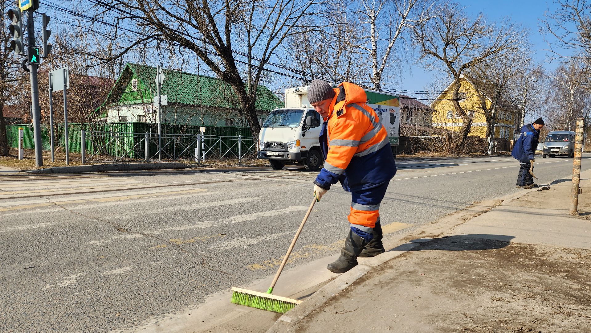 месячник благоустройства, уборка улиц, коммунальные службы, Старая Купавна, Богородский городской округ,