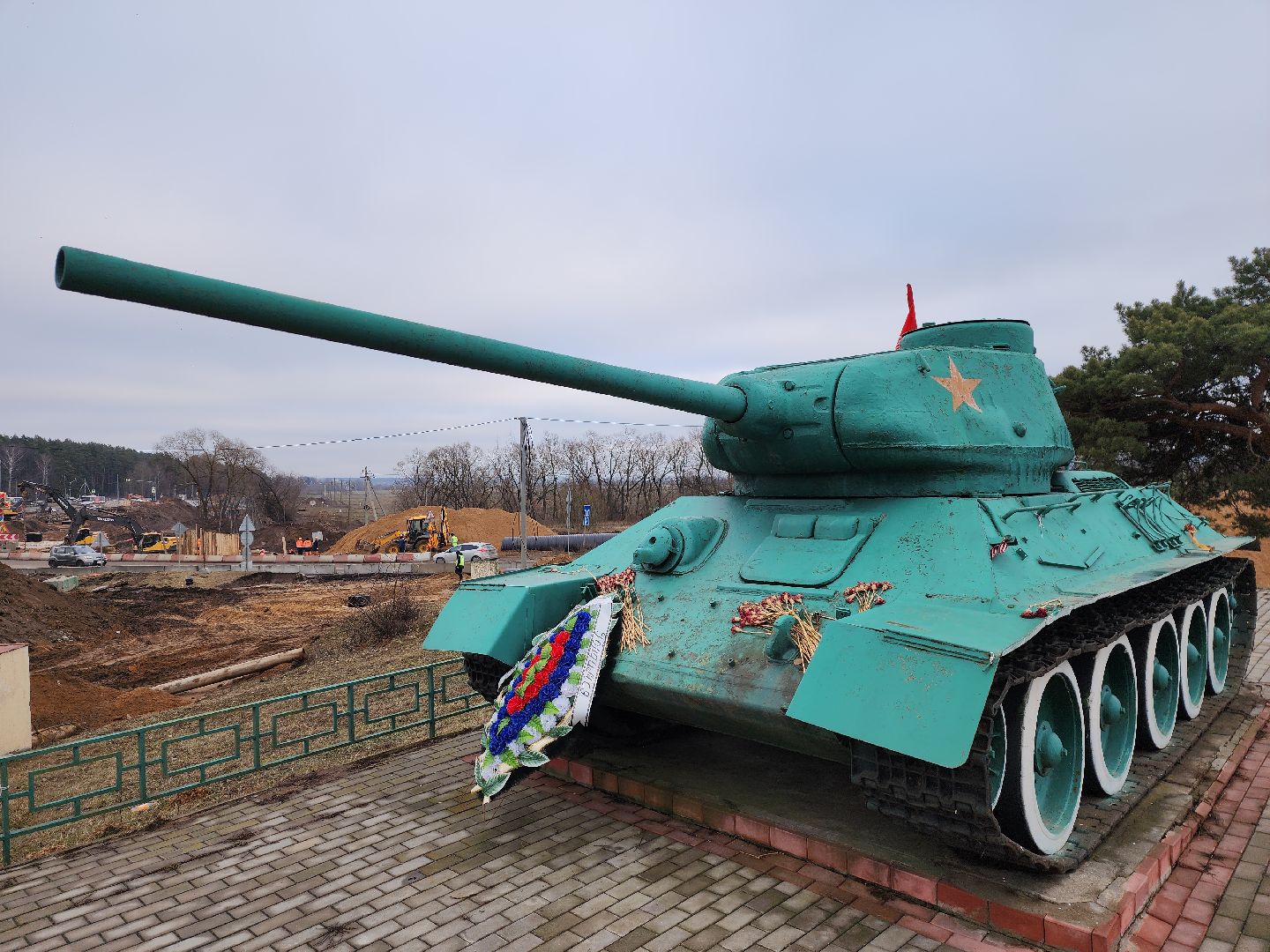 серпухов, подмосковье, лавриненко, танк, памятник, великая отечественная война,