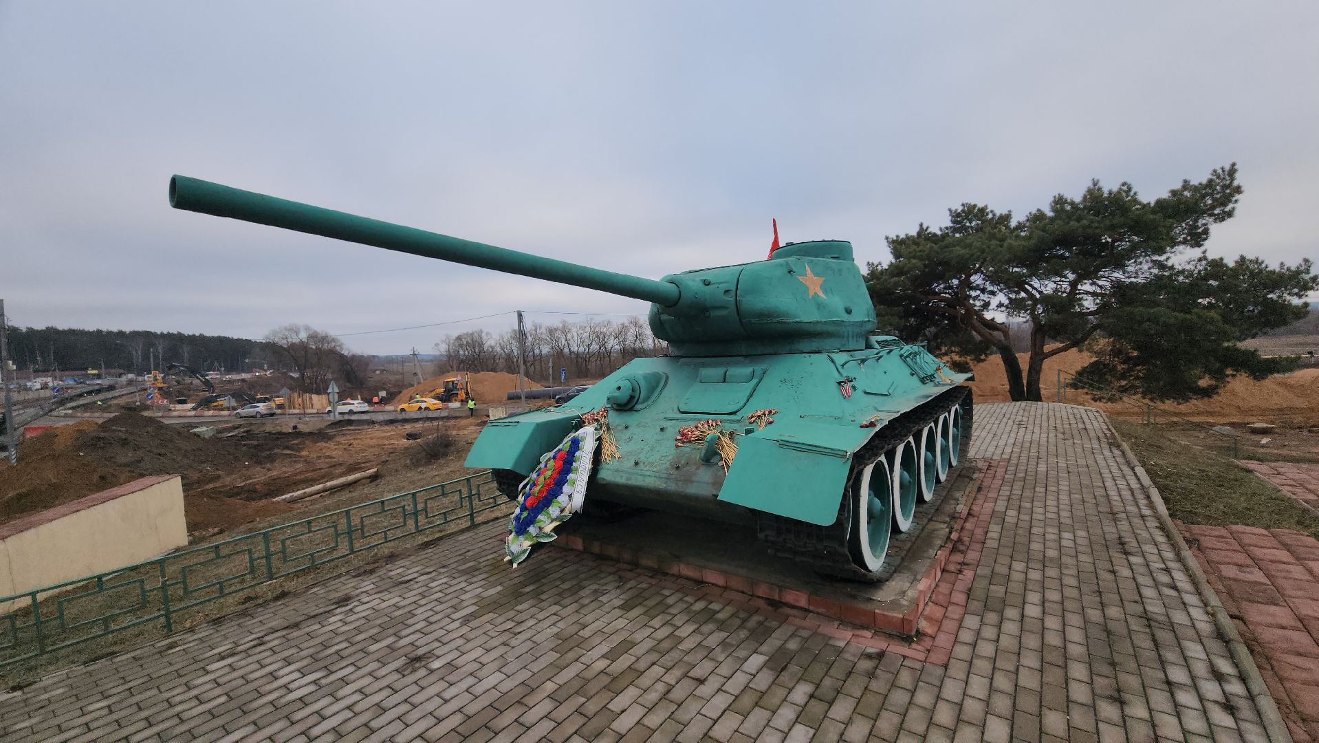 серпухов, подмосковье, лавриненко, танк, памятник, великая отечественная война,