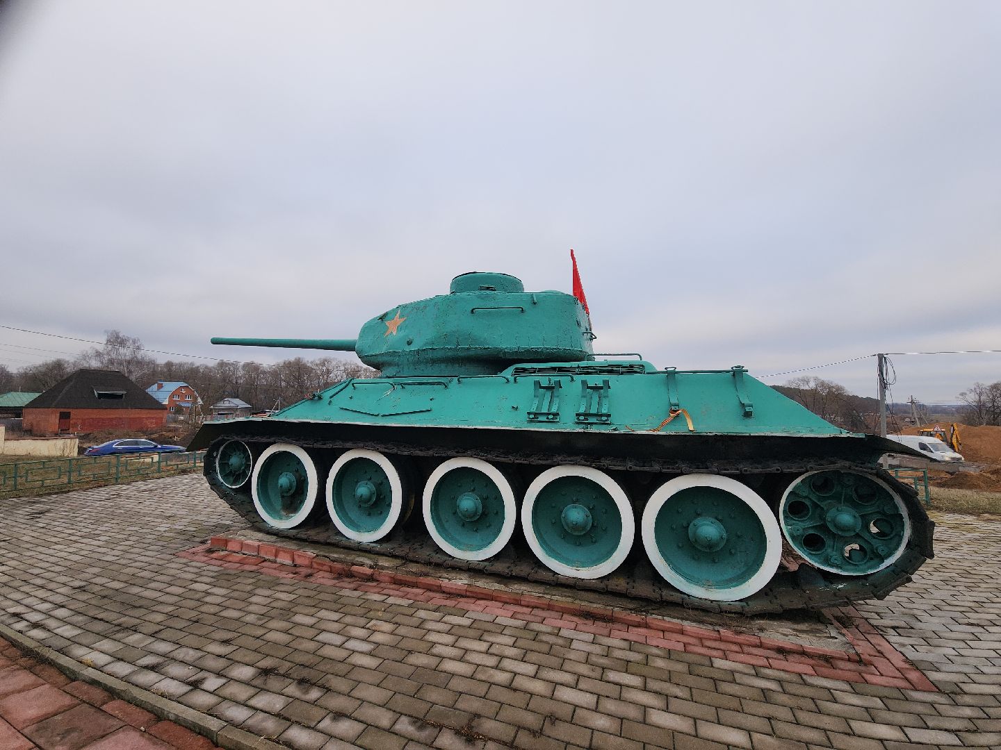 серпухов, подмосковье, лавриненко, танк, памятник, великая отечественная война,