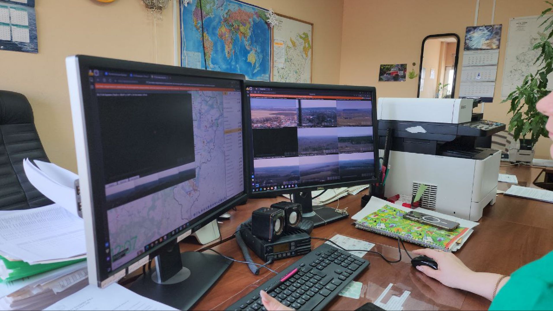 луховицы, лесная охрана, лесопожарная станция,