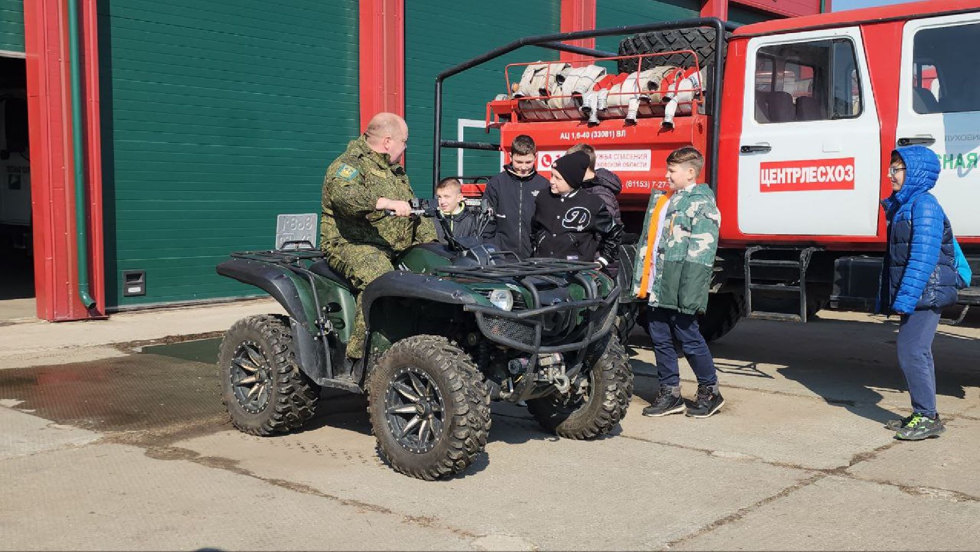 луховицы, лесная охрана, лесопожарная станция,