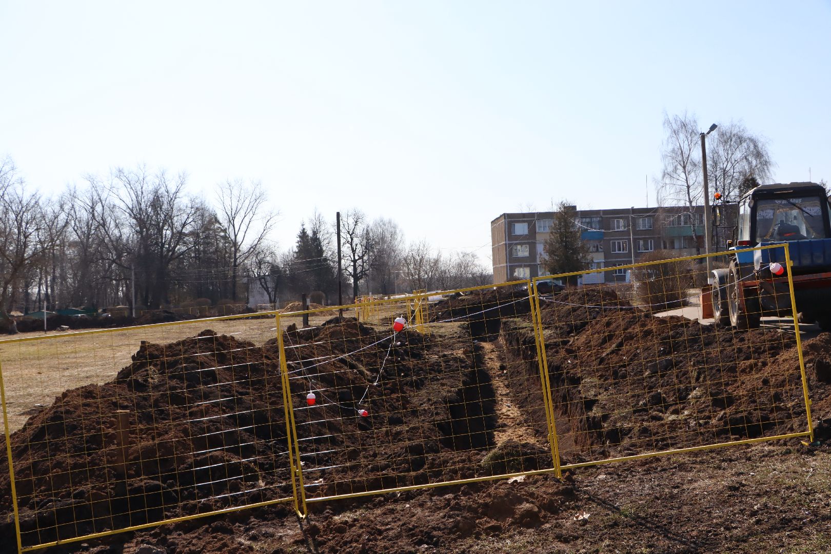 серебряные пруды, мочилы, реконструкция теплосетей, жкх,