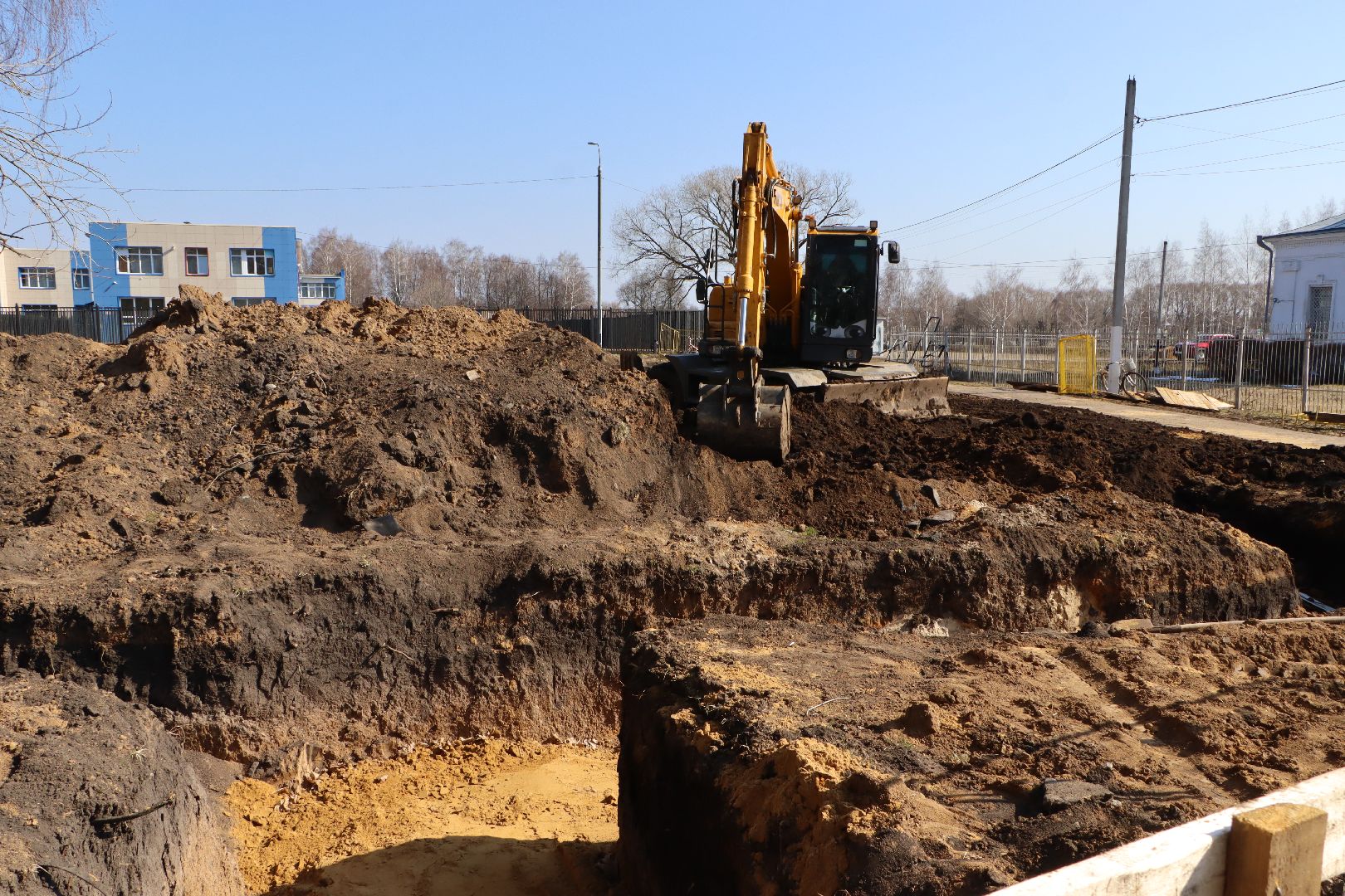 серебряные пруды, мочилы, реконструкция теплосетей, жкх,