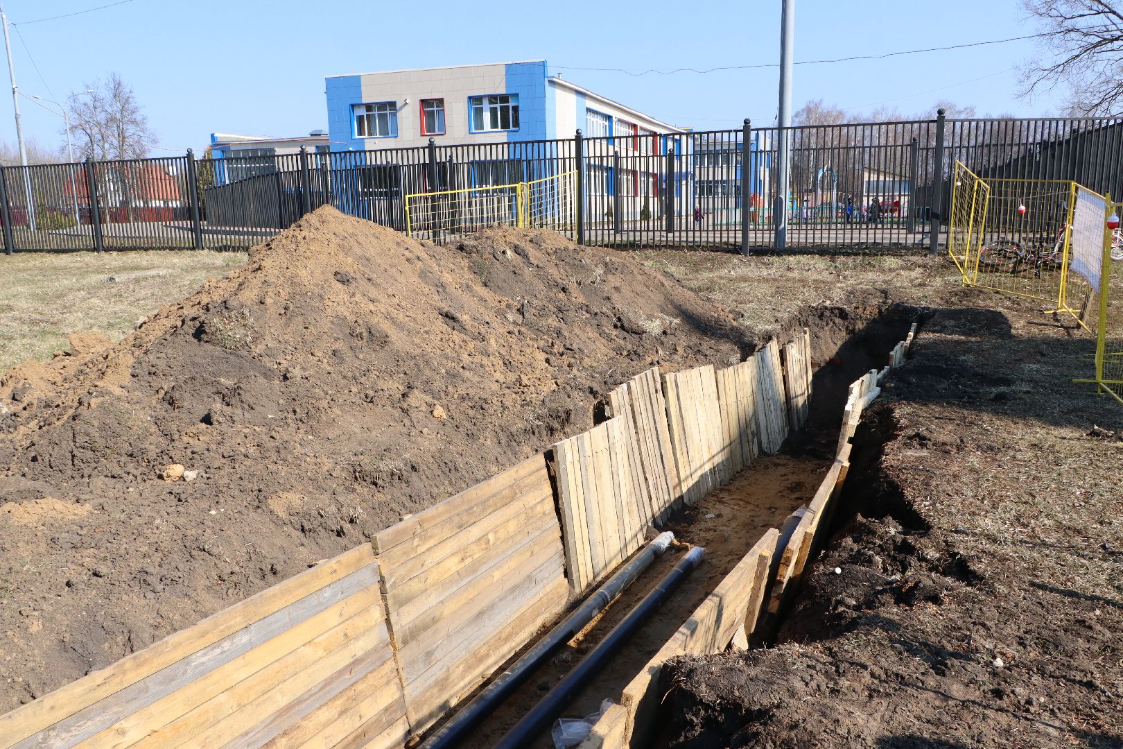 серебряные пруды, мочилы, реконструкция теплосетей, жкх,