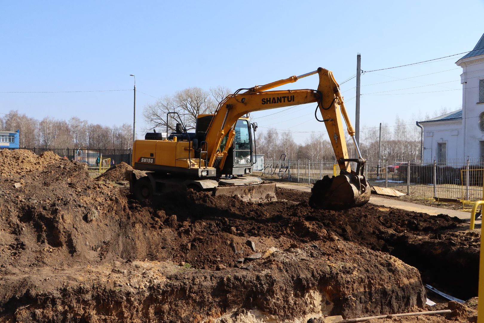 серебряные пруды, мочилы, реконструкция теплосетей, жкх,