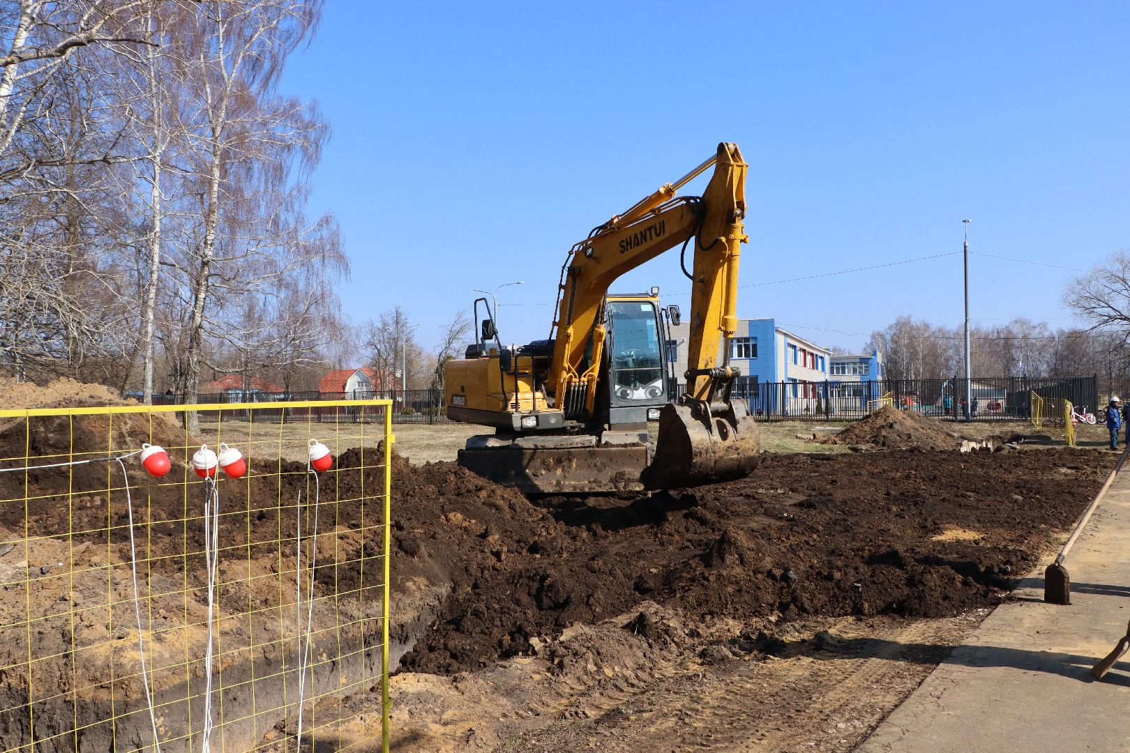 серебряные пруды, мочилы, реконструкция теплосетей, жкх,