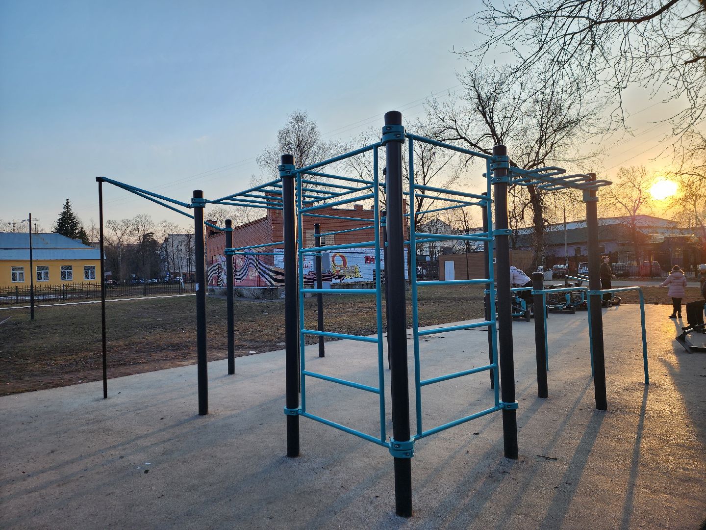 пушкино, спорт, площадка, парк,