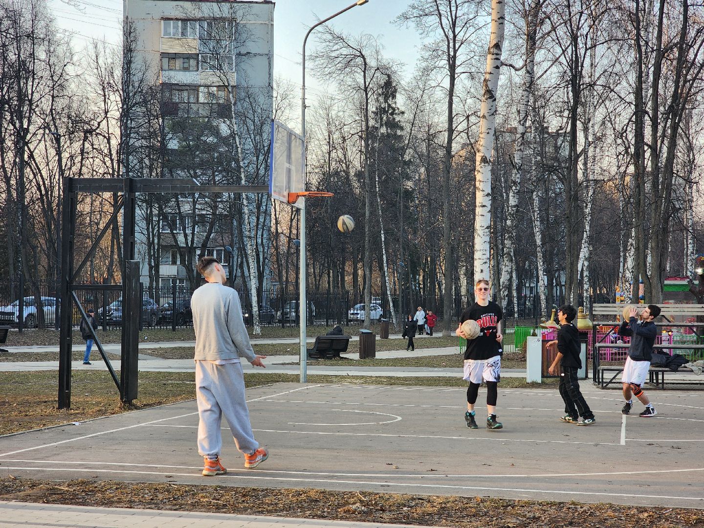 пушкино, спорт, площадка, парк,